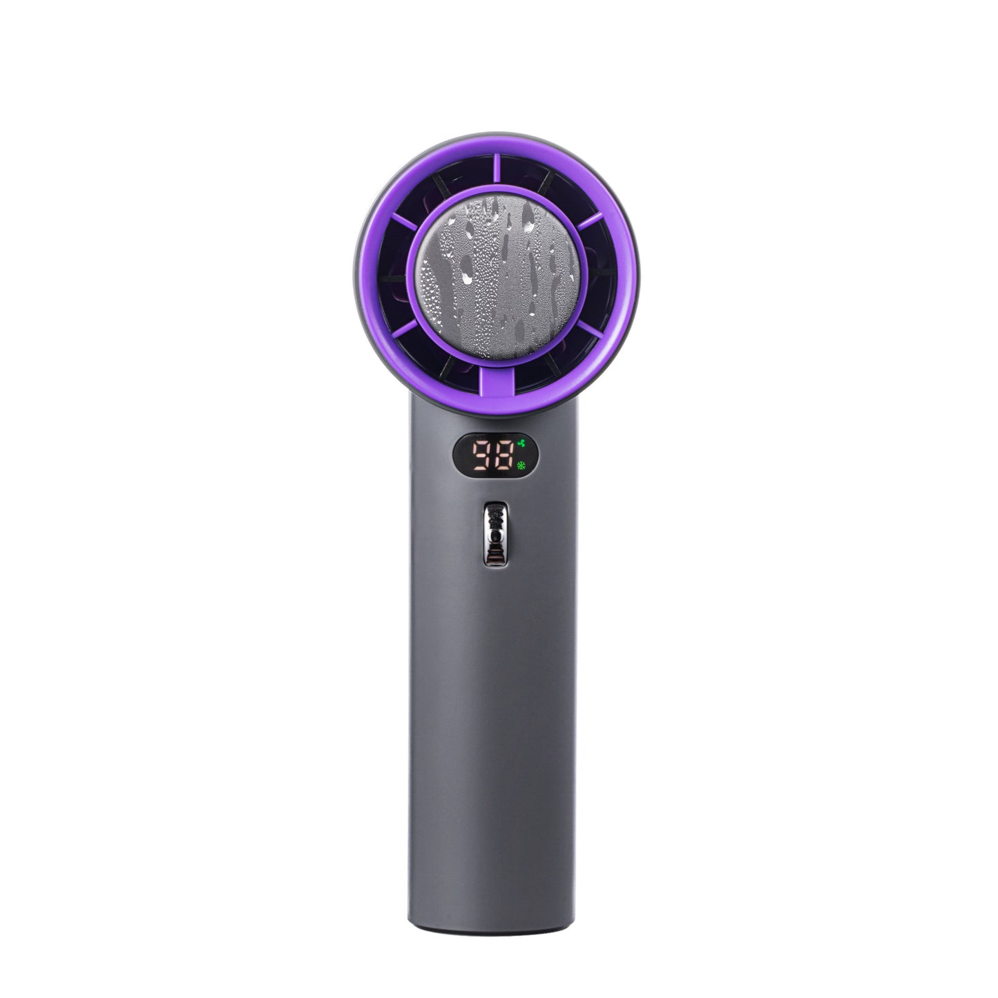 Portable Handheld Turbo Fan Cooling Semiconductor Refrigeration 3000mAh Battery Wind Speeds Adjustable Mini Personal Fan