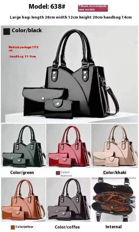 Portable Tote Bag Female Texture One-shoulder Crossboby Bag